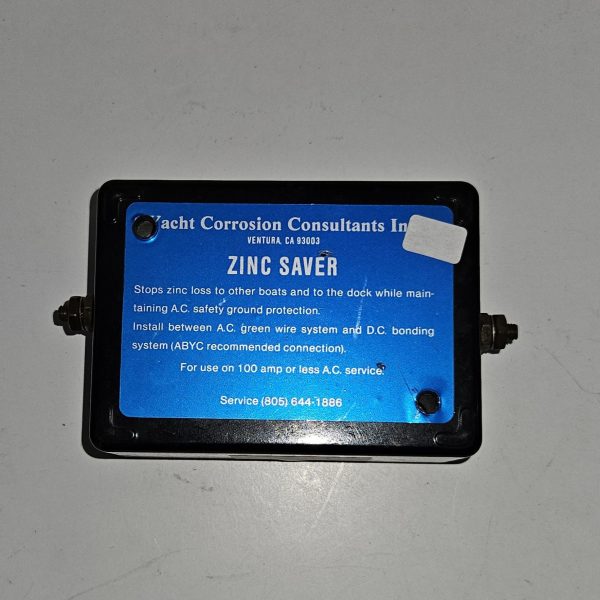 Yacht Corrosion Consultants Zinc Saver SPINNAKER NÁUTICA VALENCIA